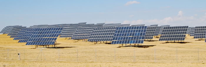 Pannelli solari fotovoltaici, foto di albertma/Flickr