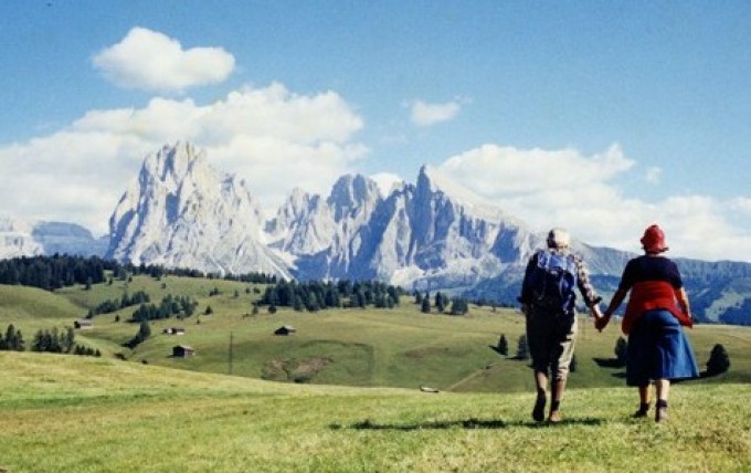 Luigi Ghirri, Alpe di Siusi, Bolzano, 1979