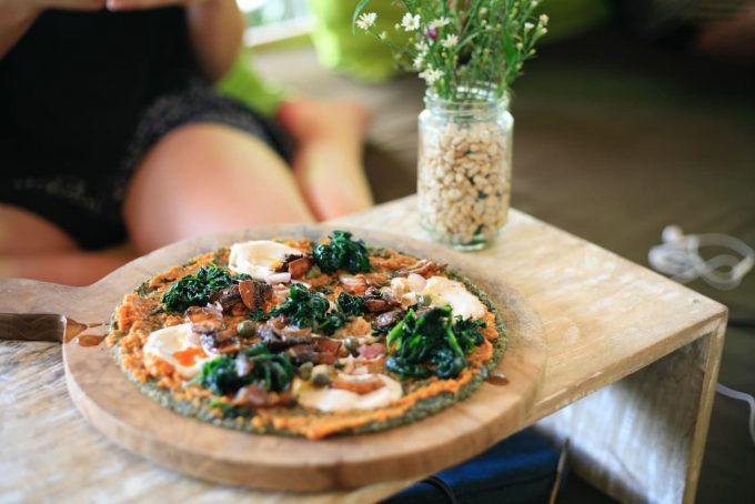 Crudismo: pizza vegana e raw
