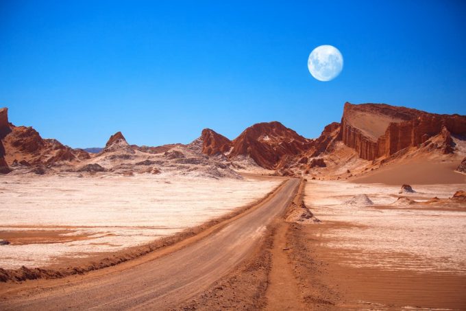 Deserto di Acatama in Cile