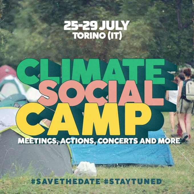 Locandina del Climate Social Camp
