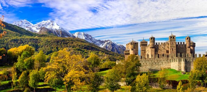 Castelli da visitare in Italia: il castello di Fenis in Val d'Aosta
